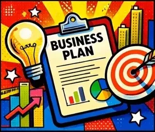 illustration showing that we do business planning
