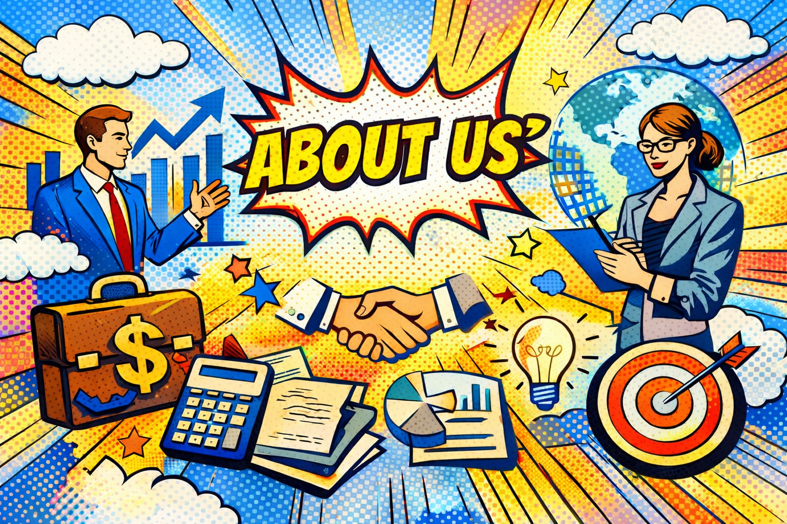 "about us" illustration